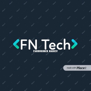 Telegram kanalining logotibi fn_tech — FN | Technophile