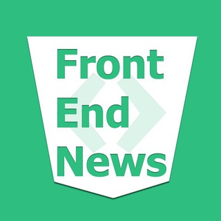 Логотип телеграм канала @fnenews — FrontEnd News