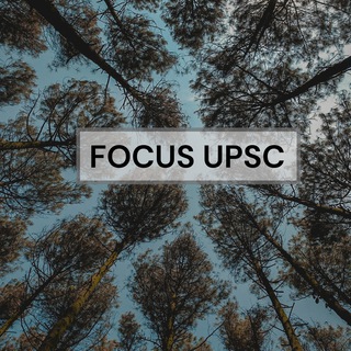 Telegram каналынын логотиби focus4upsc — Focus_UPSC