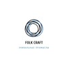 Логотип телеграм канала @folkcraft_ru — FOLKCRAFT.RU Народные промыслы
