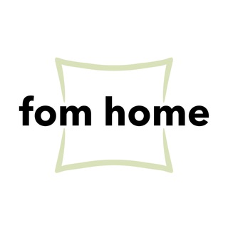 Логотип телеграм канала @fom_home — fom home