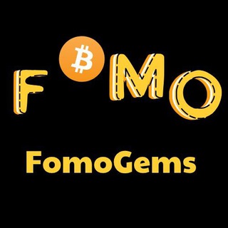 Логотип телеграм канала @fomo_gems — FomoGems 💎💎💎