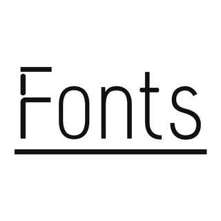 Логотип телеграм канала @fontsch — Fonts