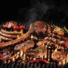 Логотип телеграм канала @food_meat — Блюда на мангале🔥