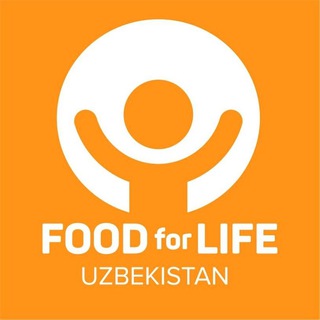 Логотип телеграм канала @foodforlifeuz — FOOD for LIFE • Uzbekistan
