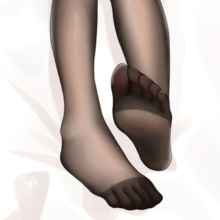 Логотип телеграм канала @foot_anime2d — 2D footfetish🍬