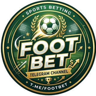 Telegram channel FOOT BET | Прогнозы на спорт logo
