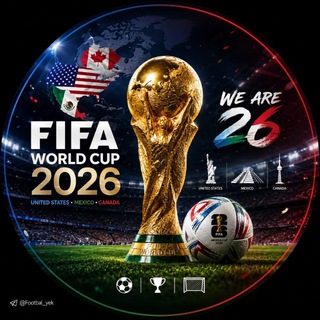 Telegram channel football Yek | فوتبال یک logo