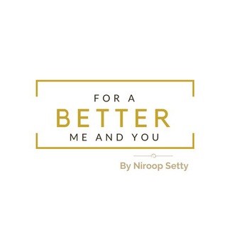 Logo of telegram channel forabettermeandyou — For A Better Me And You