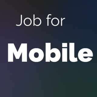 Логотип телеграм канала @forallmobile — Job for Mobile: iOS, Android, React Native