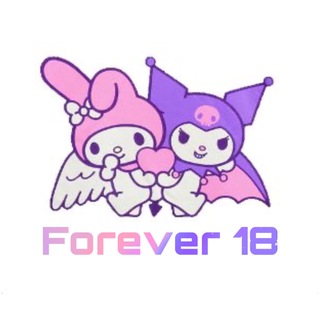 Logo saluran telegram forever18_clothes — Forever 18 💜🔪🖤