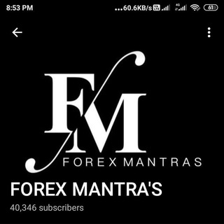 Logo of telegram channel forexmantras — Forex Mantras Vip free