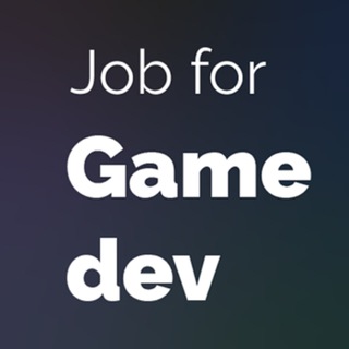 Логотип телеграм канала @forgamedev — Job for Gamedev
