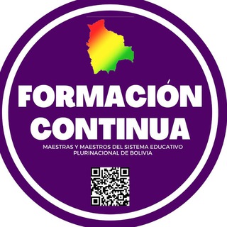 Logotipo del canal de telegramas formacioncontinuabolivia - Formación Continúa - Bolivia 🇧🇴