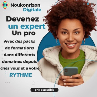 Logo de la chaîne Telegram formation_digitale — Noukonrizon Digitale Formation gratuite