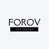 Логотип телеграм канала @forov_studio_cases — Порфолио forov.studio
