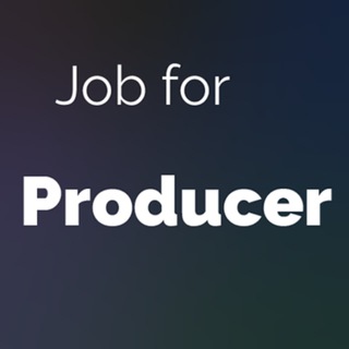 Логотип телеграм канала @forproducer — Job for Producer