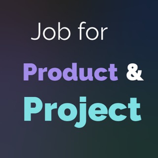 Логотип телеграм канала @forproducts — Job for Products and Projects