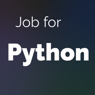 Логотип телеграм канала @forpython — Job for Python