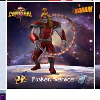 Telegram channel 🔥 Fosken MCOC service🔥 logo