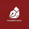 Логотип телеграм канала @founders_note — Founder's Note