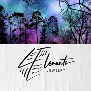 Логотип телеграм канала @fourelementsjewelry — 4Elements Jewelry ✨