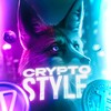 Логотип телеграм канала @foxcroptos — CRYPTO STYLE | ЛИС 🦊