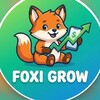 Logo of telegram channel foxi_grow — FoxiGrow🦊