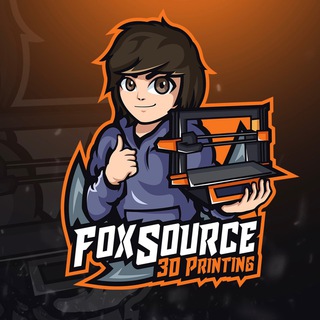 Logo del canale telegramma foxsource3dprinting - FoxSource 3D Printing ( offerte e news stampa 3D )