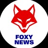 Логотип телеграм -каналу foxynew — FOXY NEWS 🦊