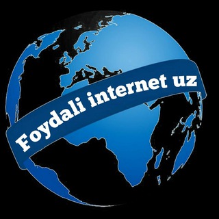 Telegram kanalining logotibi foydali_internet_uz — Foydali internet uz