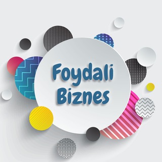 Telegram kanalining logotibi foydalibiznesuz — Foydali IT bizneslar