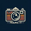 Логотип телеграм канала @frameit_photos — Frame it!