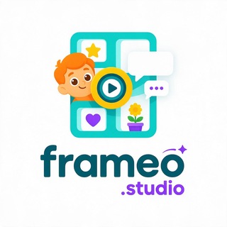 Telegram channel Frameo.studio logo