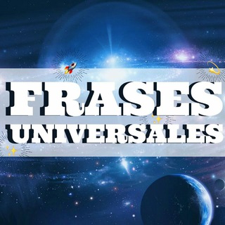 Logotipo del canal de telegramas frasesuniversales - Frases Universales
