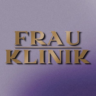 Логотип телеграм канала @frau_klinik — ПЛАСТИКА VS КОСМЕТОЛОГИЯ (FRAU KLINIK)