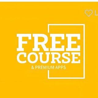 Telegram channel Free paid course logo