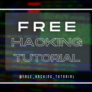 Logo of telegram channel free_hacking_tutorial — Free Hacking Tutorial
