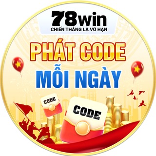 Logo of telegram channel freecode_78win — 78win - PHÁT CODE MỖI NGÀY
