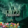 Логотип телеграм -каналу freedomcrypte — CRYPTO FREEDOM🗽