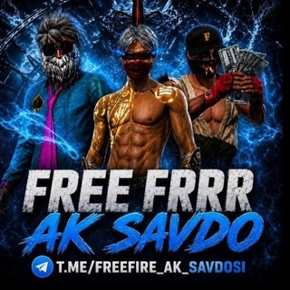 Telegram kanalining logotibi freefire_ak_savdosi — FREE FIRE AK SAVDOSI