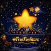 Логотип телеграм канала @freeforstars — Звезды от Миллионера