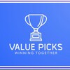Telgraf kanalının logosu freevaluepicks — FREE VALUE BETS
