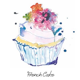 Логотип телеграм канала @frenchcake — FRENCH CAKE