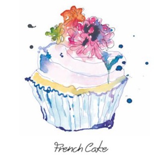Логотип телеграм канала @frenchcake — FRENCH CAKE