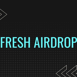 Logo of telegram channel fresh_airdroptop — FRESH AIRDROP