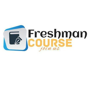 Logo of telegram channel freshman_course — Freshman course