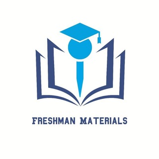 የቴሌግራም ቻናል አርማ freshman_materials — Freshman Materials