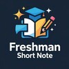 Logo of telegram channel freshmanshortnote — Freshman Shortnote 📖