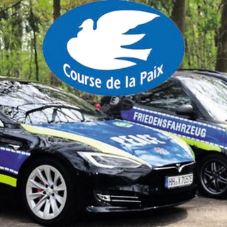 Logo de la chaîne télégraphique friedensfahrten - Friedensfahrten Autokorsos - Course de la Paix